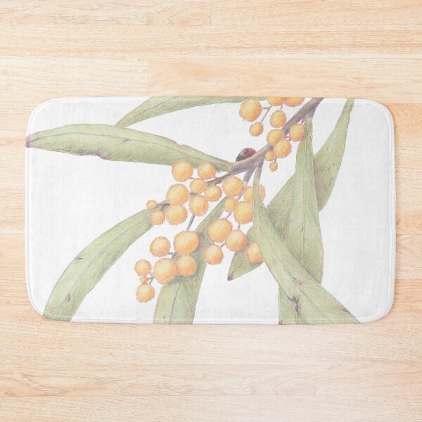 Item preview, Flowering Australian Wattle with Ladybird designed and sold by Todays a Good Day.