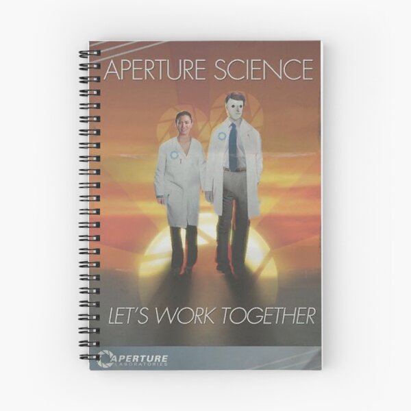 Item preview, Aperture Science: Lets Work Together designed and sold by Walletinspector.