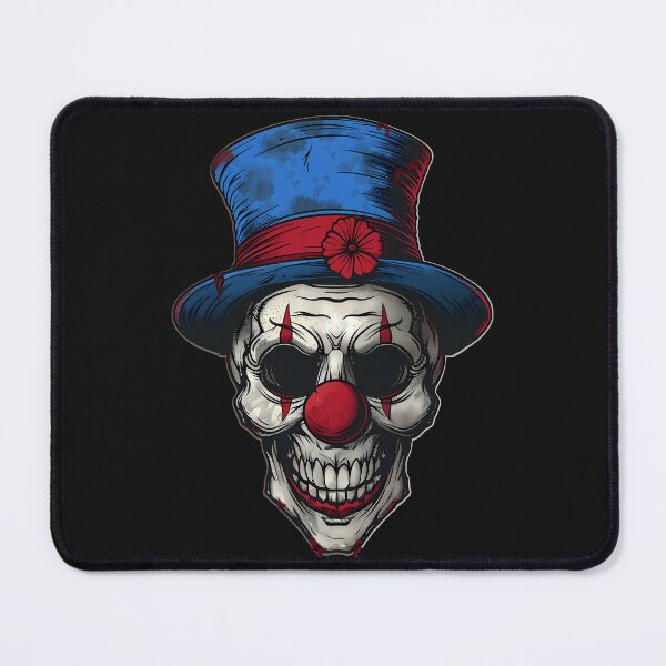 Item preview, skull clown designed and sold by atouchofdream.