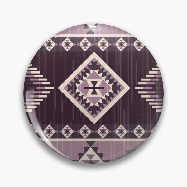 Item preview, Vintage Geometric Ethnic seamless pattern in a violet background designed and sold by kasune-shop.