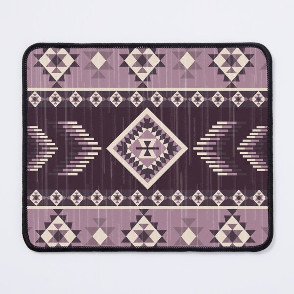 Item preview, Vintage Geometric Ethnic seamless pattern in a violet background designed and sold by kasune-shop.