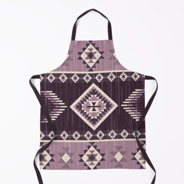 Item preview, Vintage Geometric Ethnic seamless pattern in a violet background designed and sold by kasune-shop.