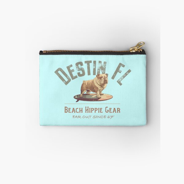 Item preview, Destin Florida Beach Hippie Gear Bulldog Surfboard Design designed and sold by Futurebeachbum.