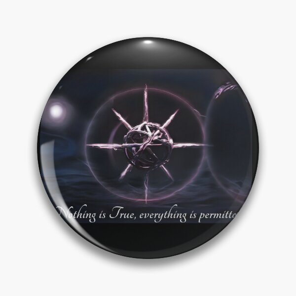 Item preview, Nothing is true, everything is permitted, chaos star, chaos sphere designed and sold by Ataraxia  Apparel.