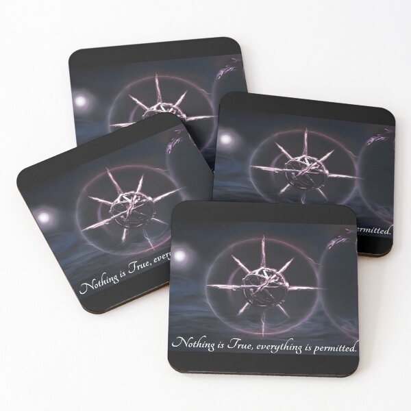 Item preview, Nothing is true, everything is permitted, chaos star, chaos sphere designed and sold by Ataraxia  Apparel.