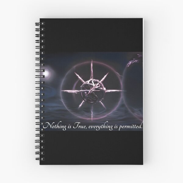 Item preview, Nothing is true, everything is permitted, chaos star, chaos sphere designed and sold by Ataraxia  Apparel.