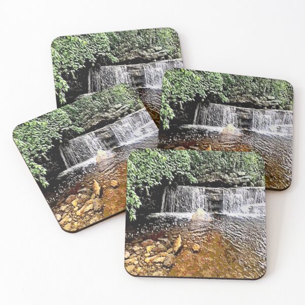 Item preview, Waterfalls in Upperstate New York Mountains Art designed and sold by kristalcurt.