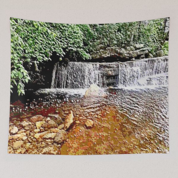 Item preview, Waterfalls in Upperstate New York Mountains Art designed and sold by kristalcurt.