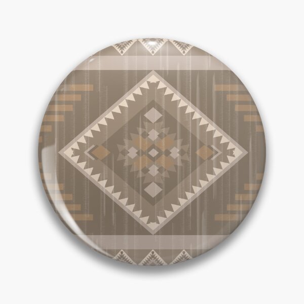 Item preview, Vintage Geometric Ethnic seamless pattern in a brown background designed and sold by kasune-shop.