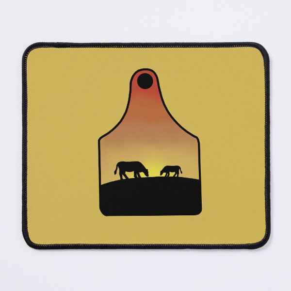 Item preview, Sunset Cow Ear Tag designed and sold by taylorrowan.