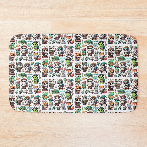 Item preview, Panda and Friends Wallpaper designed and sold by JH0816.