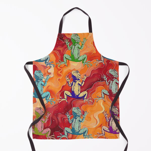 Item preview, Bearded Dragon Pattern - Pop Art  designed and sold by HausKatz.