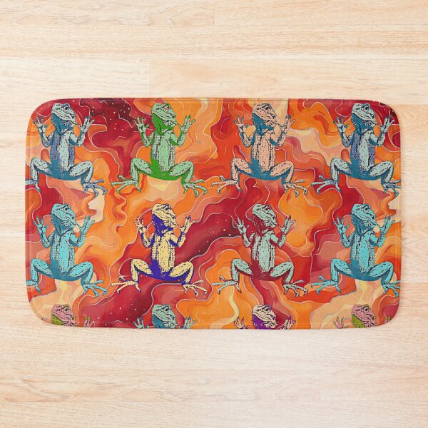 Item preview, Bearded Dragon Pattern - Pop Art  designed and sold by HausKatz.