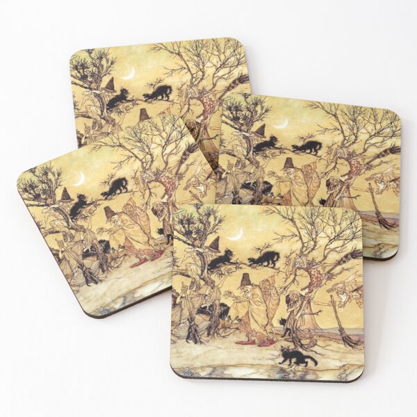 Item preview, The Witch's Sabbath - Arthur Rackham for The Legend of Sleepy Hollow designed and sold by forgottenbeauty.
