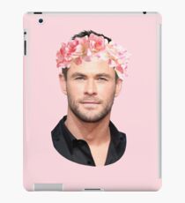 Chris Hemsworth Flower Crown iPad Case/Skin