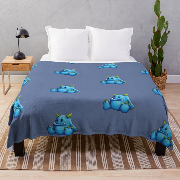 Item preview, Buddle the Blue Cute Monster designed and sold by ILoveTheQuirky.