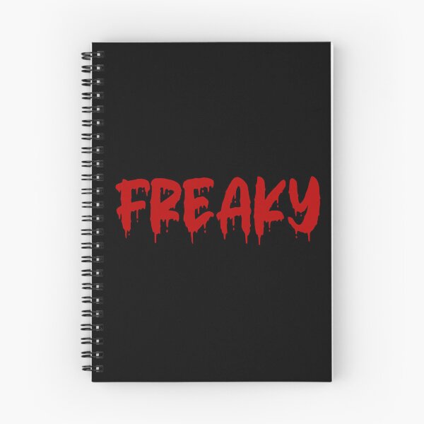Item preview, RED ON BLACK FREAKY BLOOD DRIP designed and sold by RomeArtCo.