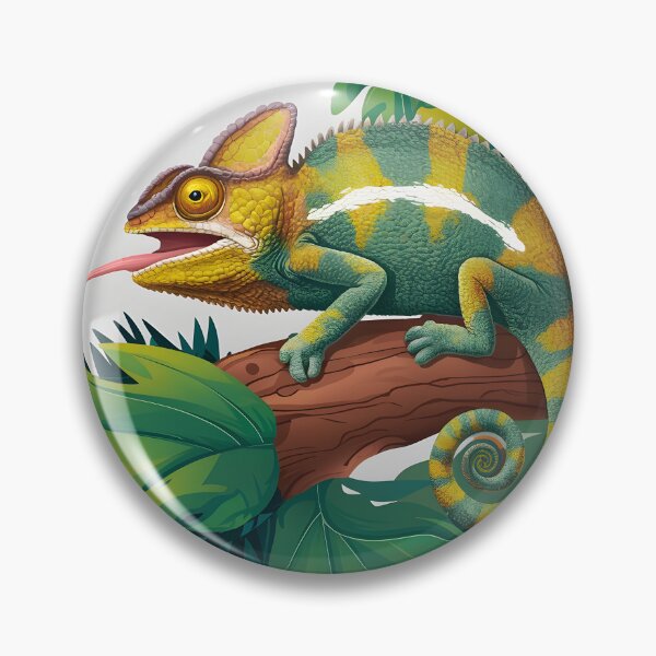 Item preview, Camouflage Chameleon Catching Dinner designed and sold by corynewton34.
