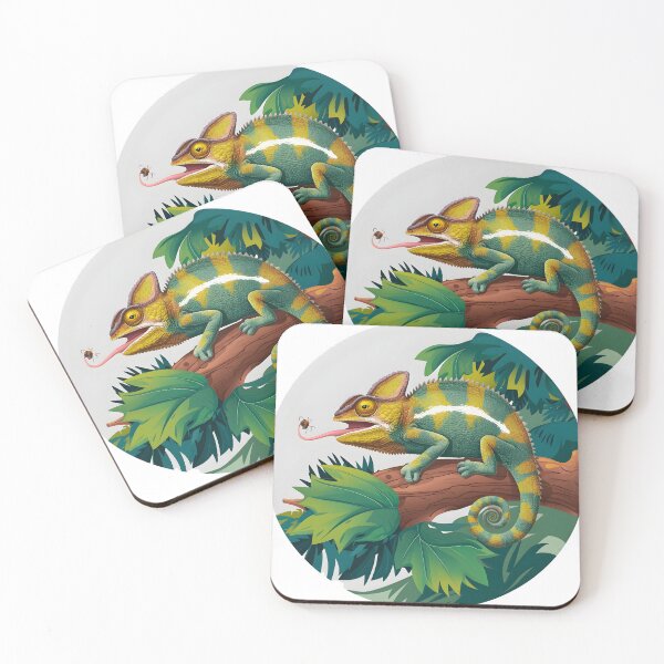 Item preview, Camouflage Chameleon Catching Dinner designed and sold by corynewton34.