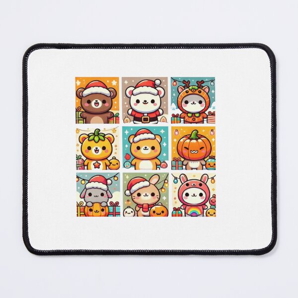 Item preview, Cute Friends Festive Wallpaper designed and sold by JH0816.