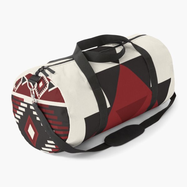 Item preview, Geometric Ethnic seamless in a red and black background designed and sold by kasune-shop.