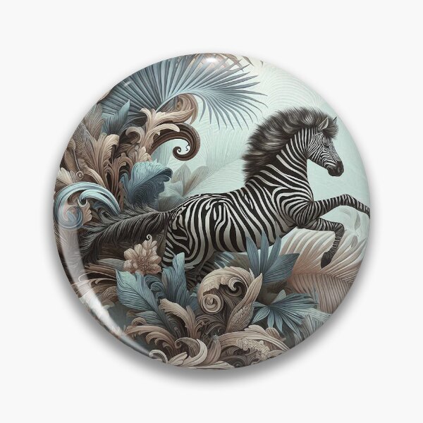 Artikelvorschau, Zebra Aufwendige Mythische Fantasie entworfen und verkauft von MoodyMuseArt.