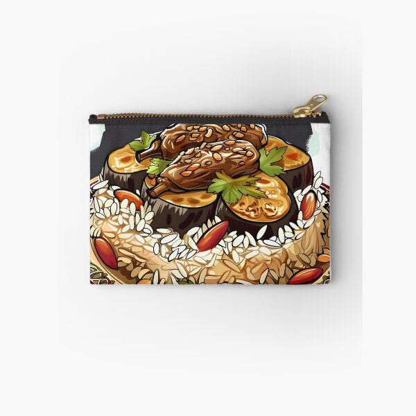 Item preview, Magloubeh Upside Down Delight: Savor the Rich, Layered Aubergines Flavors of Authentic Middle Eastern Cuisine designed and sold by FUNqoosh.