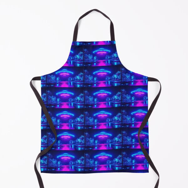Item preview, Neon UAP Pink & Purple Horizon, Neon UFO designed and sold by NeutrinoJem.