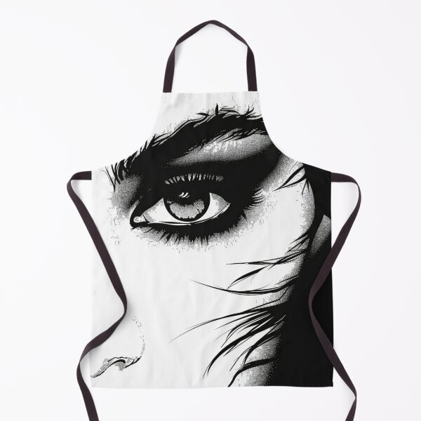 Item preview, silhouette sketch of a beautiful womans eye print designed and sold by dcrc.
