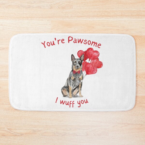 Item preview, Australian Cattle Dog My Valentine  designed and sold by beastieboutique.