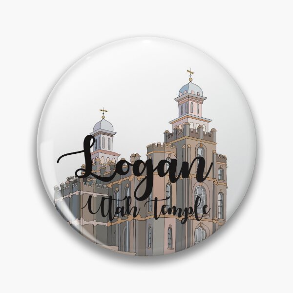 Item preview, Logan Utah Temple (Calligraphy) designed and sold by HannahJaynVanderwerff.