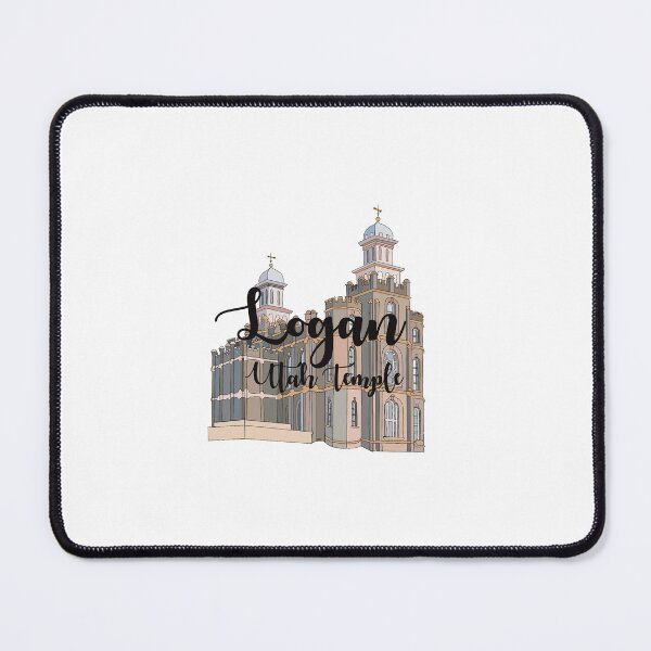 Item preview, Logan Utah Temple (Calligraphy) designed and sold by HannahJaynVanderwerff.