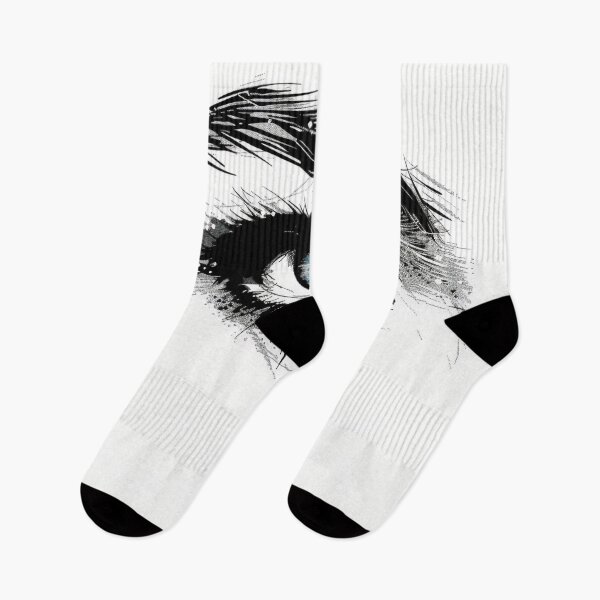 Item preview, silhouette sketch of a beautiful womans eye print designed and sold by dcrc.