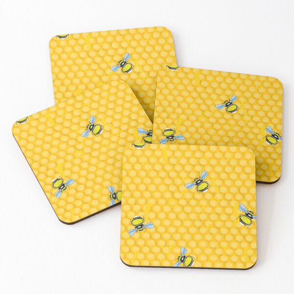 Item preview, Honeycomb Bees designed and sold by DragoniciPici.
