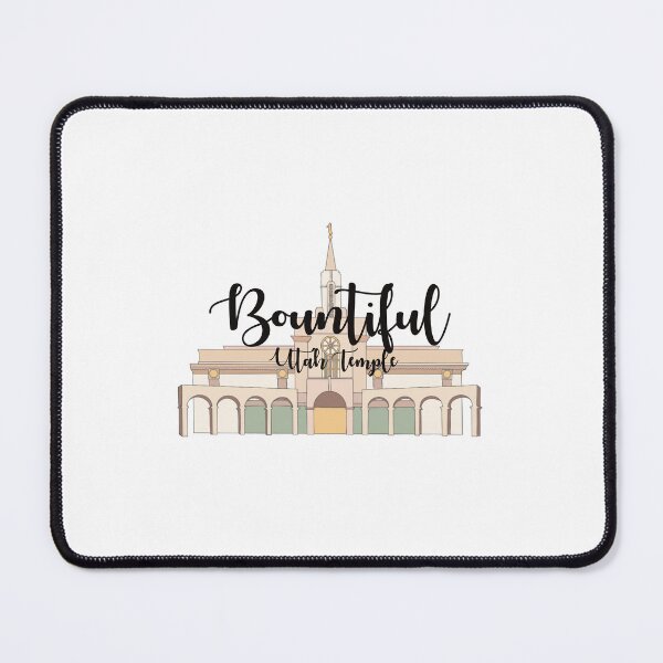 Item preview, Bountiful Utah Temple (Calligraphy) designed and sold by HannahJaynVanderwerff.