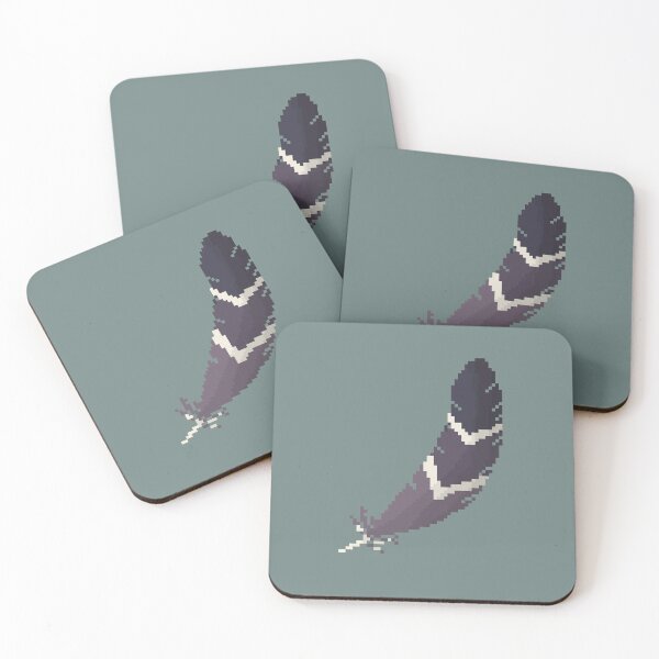 Item preview, soft feather pixel art designed and sold by helixter.