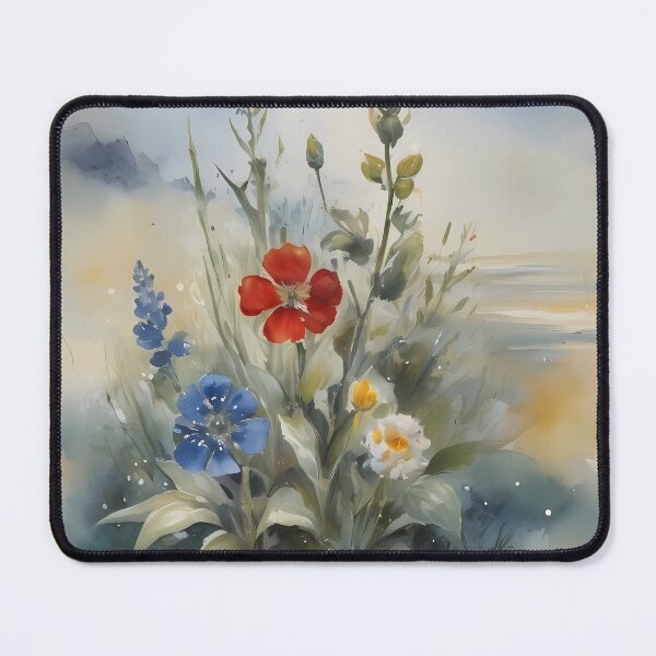 Aperçu de l'œuvre Fleur Bokeh Aquarelle créée et vendue par Dipi3.