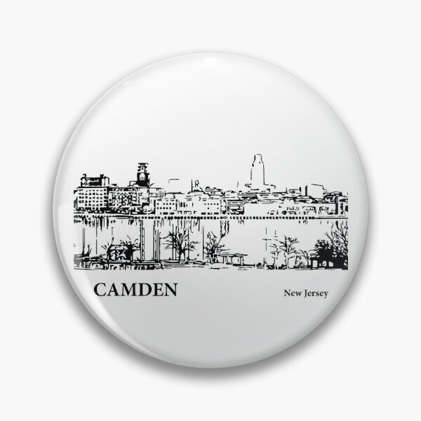 Item preview, Camden New Jersey designed and sold by Lakeric Cityscapes.