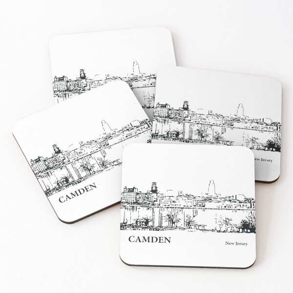 Item preview, Camden New Jersey designed and sold by Lakeric Cityscapes.