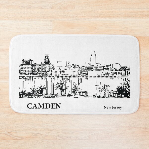 Item preview, Camden New Jersey designed and sold by Lakeric Cityscapes.