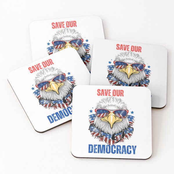 Item preview, save our democracy designed and sold by GogoGrove.