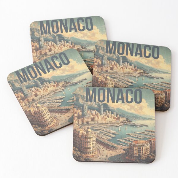 Item preview, Mónaco vintage poster designed and sold by Steph23411.