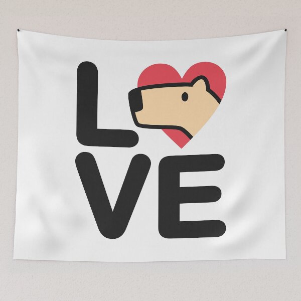 Item preview, "Adorable Capybara Love: Cute Animal Design for Capybara Lovers" designed and sold by artworkathome.