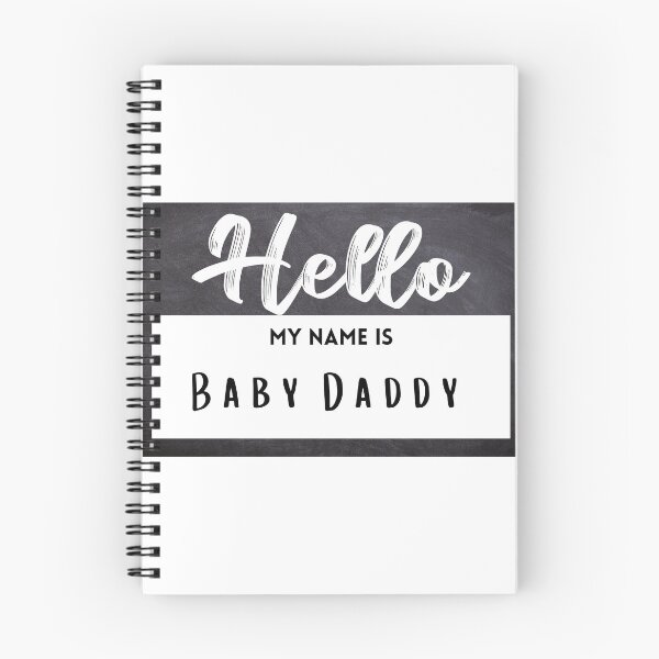 Item preview, Hello My Name is Baby Daddy Sticker designed and sold by PassionforLove.