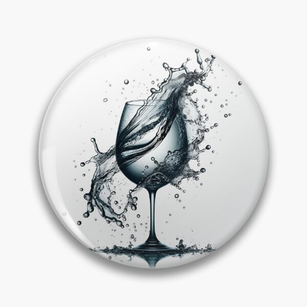 Item preview, Collision of Elegance: Wine Glasses in Motion designed and sold by daruneenok.