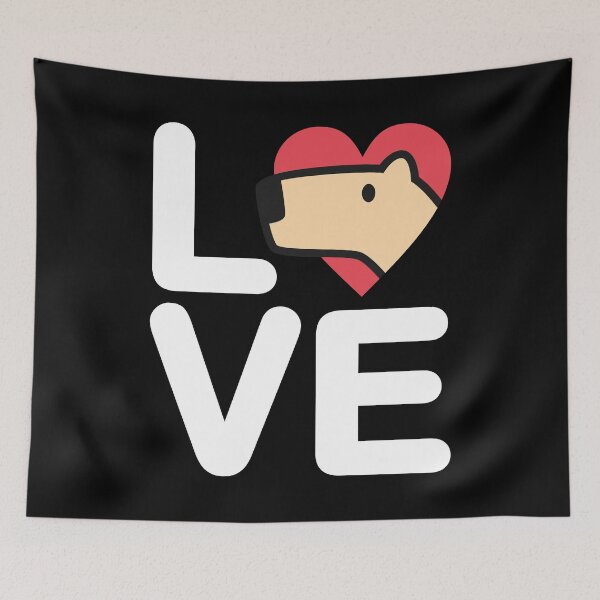 Item preview, "Adorable Capybara Love: Cute Animal Design for Capybara Lovers" designed and sold by artworkathome.