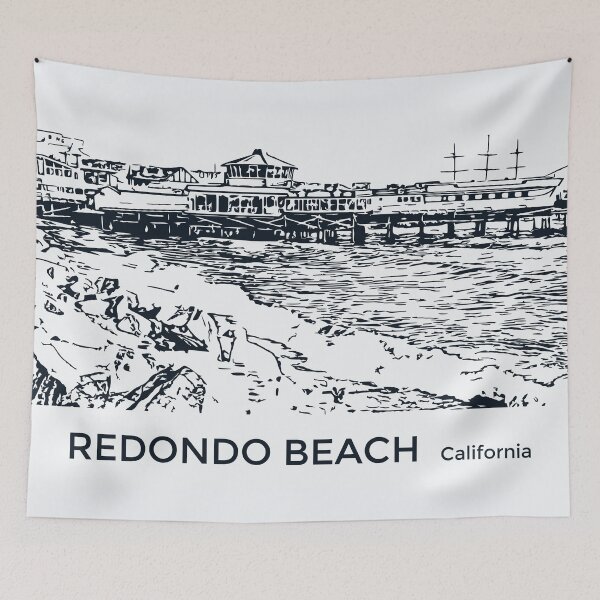 Item preview, Redondo Beach California designed and sold by Lakeric Cityscapes.