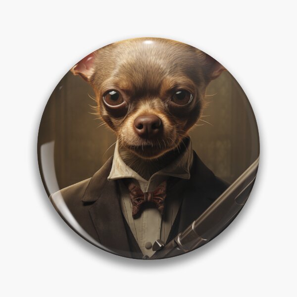 Item preview, Mobster Chihuahua designed and sold by Samuelsboro.