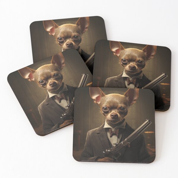 Item preview, Mobster Chihuahua designed and sold by Samuelsboro.