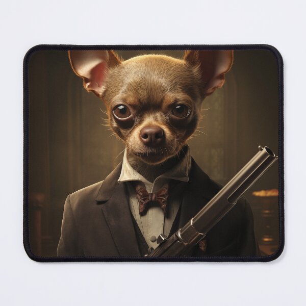Item preview, Mobster Chihuahua designed and sold by Samuelsboro.